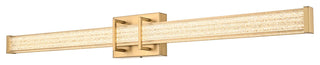 Home Living 36" Led Wall Sconce, Satin Gold