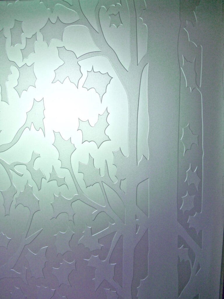 Interior Prehung Door or Interior Slab Door - Forest Trees - Primed - 24" x...