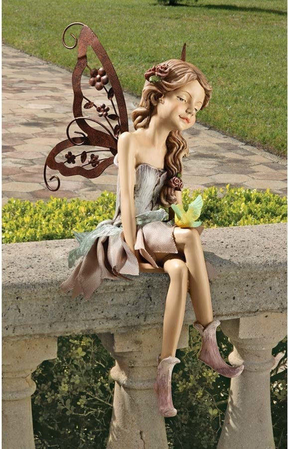 Fannie the Fairy Statues, Set of 2
