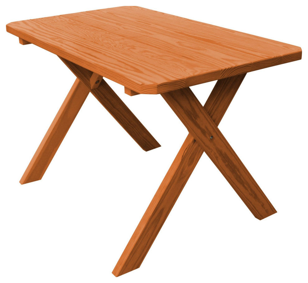 Pressure Treated Pine Cross Leg Picnic Table