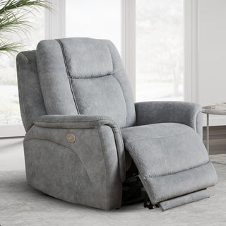 Parker Living Linus Hudson Grey Power Zero Gravity Recliner