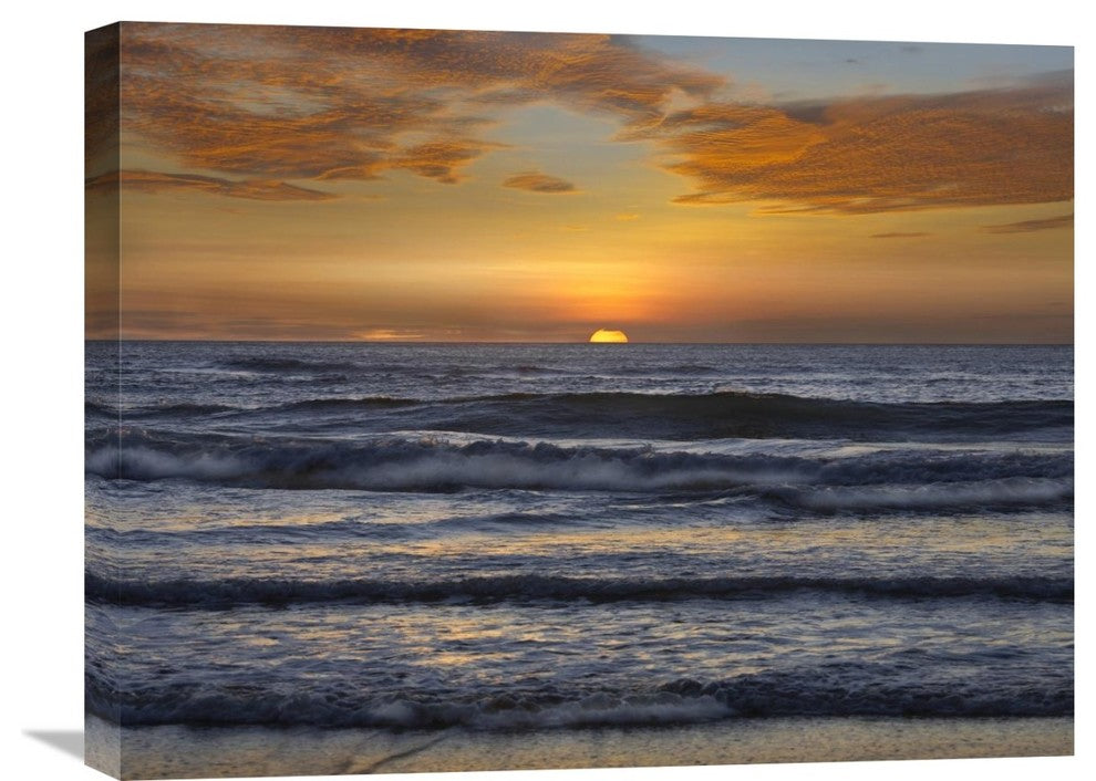 "Sunset, Playa Langosta, Guanacaste, Costa Rica" Artwork, 24" x 18"