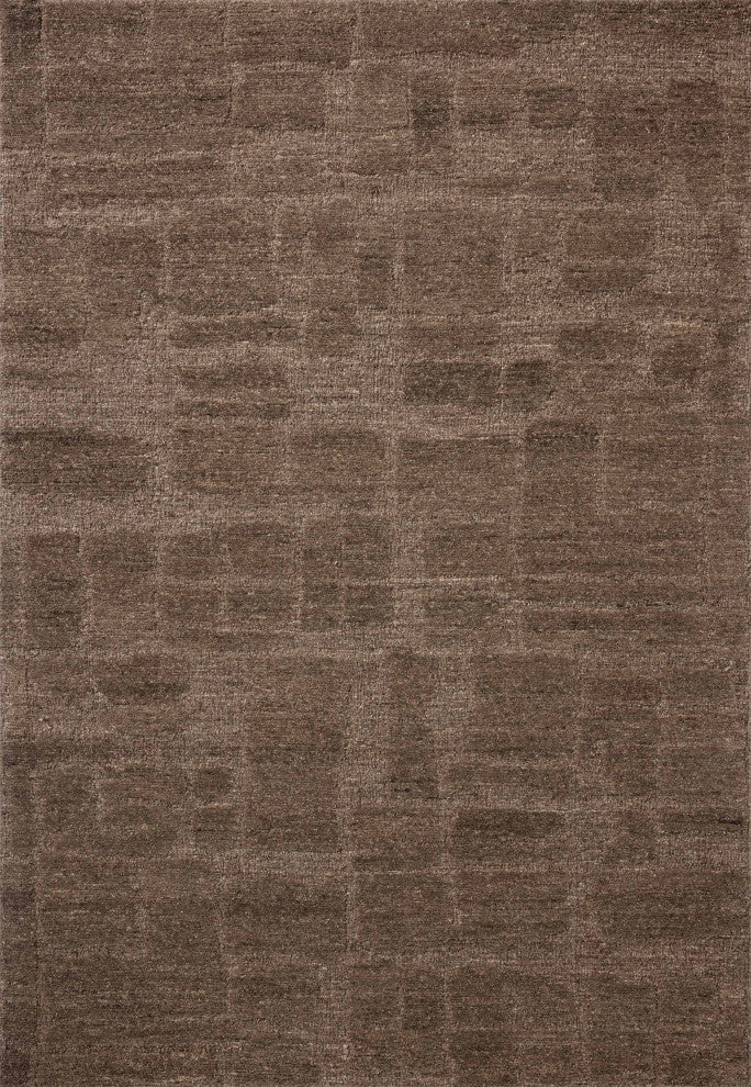 Loloi Hartley Brown / Mocha 18" x 18" Sample Rug
