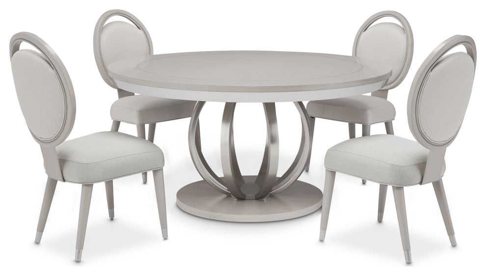 Eclipse 5-Piece Dining Room Set, Moonlight Gray