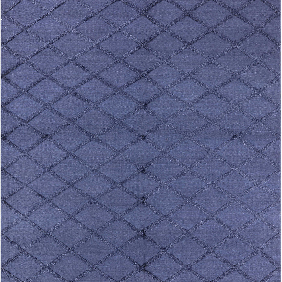 Ahgly Company Indoor Square Mid-Century Modern Area Rugs, 4' Square