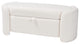 Aminah Boucle Storage Bench