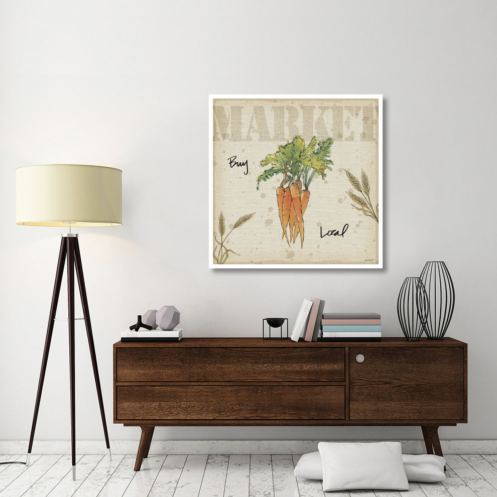 "Farmers Feast V" Digital Paper Print by Anne Tavoletti, 42"x42"