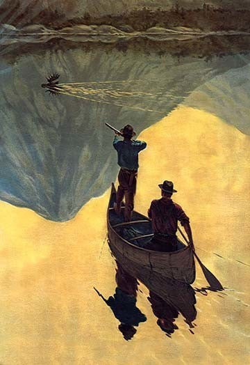 River Runner- Fine Art Giclee Print 24" x 36"