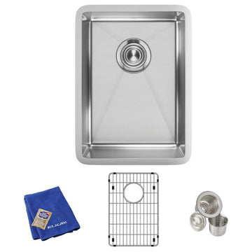 Elkay ECTRU12179TC Crosstown 13-1/2" Undermount Single Basin - Stainless Steel