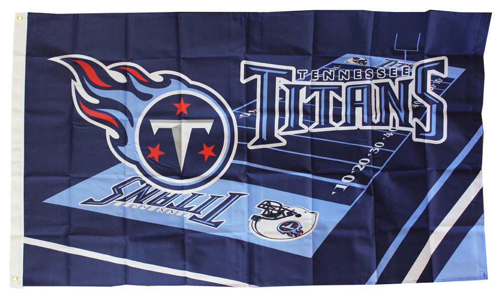 Tennessee Titans - 3' x 5' NFL Polyester Flag (Field Design)