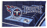Tennessee Titans - 3' x 5' NFL Polyester Flag (Field Design)
