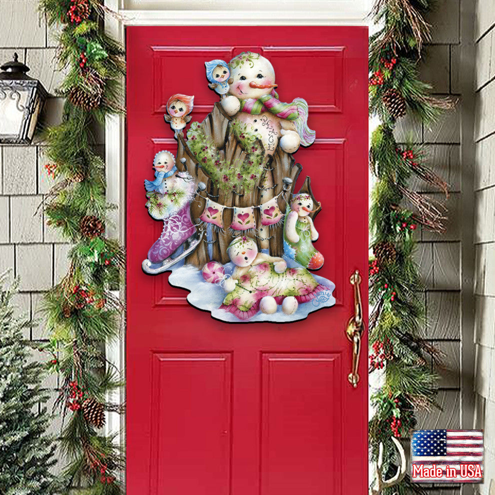 Christmas Time Door Hanger