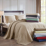 Madison Park Quebec Reversible Bedspread Set, Navy