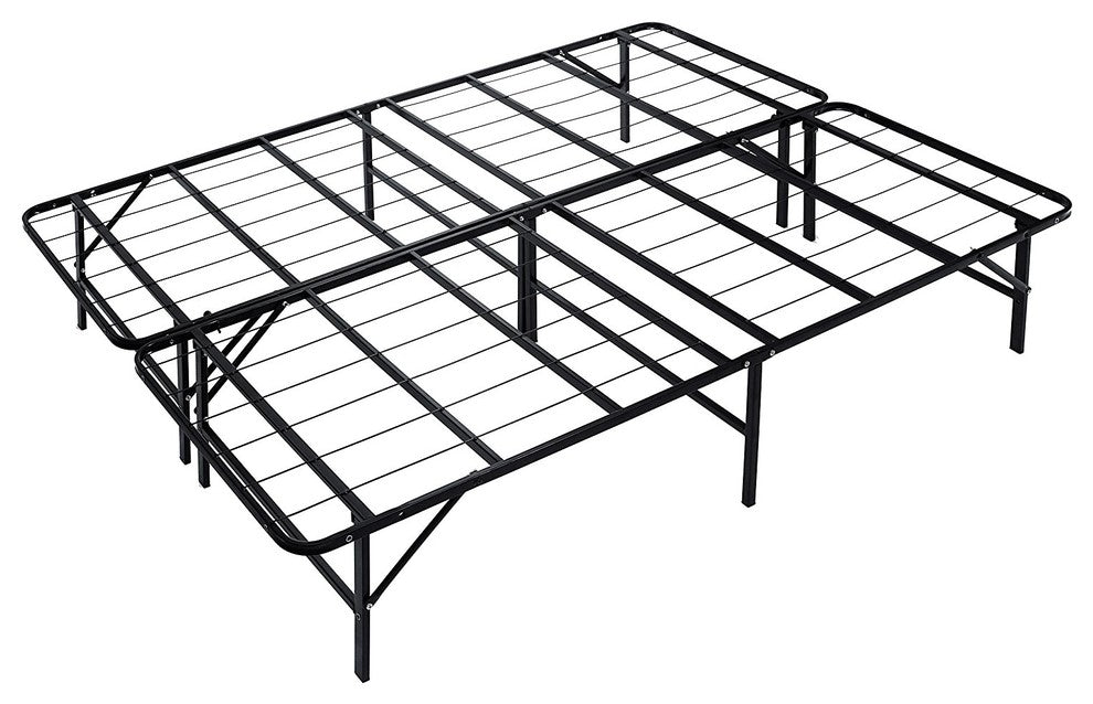 14-Inch Mattress Foundation Platform Bed Frame, Queen