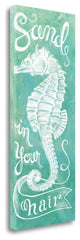 "Sea Horse" By Mary Urban, Giclee Print on Gallery Wrap Canvas, Ready to Hang