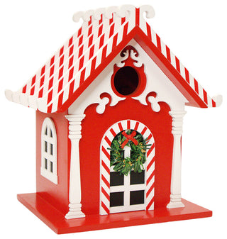 Candy Cane House Birdhouse