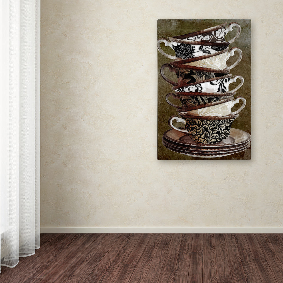 Color Bakery 'Afternoon Tea II' Canvas Art, 22"x32"