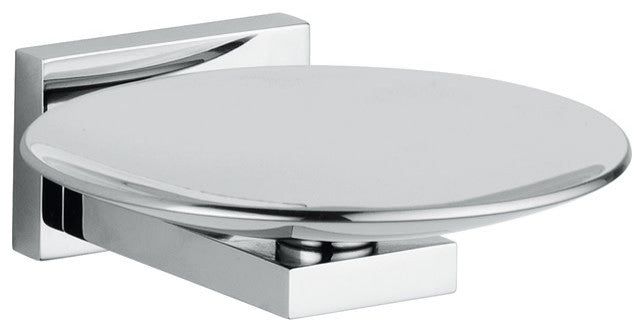 WS Bath Collections Carmel 2620 Wall Mounted Soap Dish - Polished Chrome