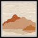 "Mountain Wilderness" Framed Painting Print, 32x32
