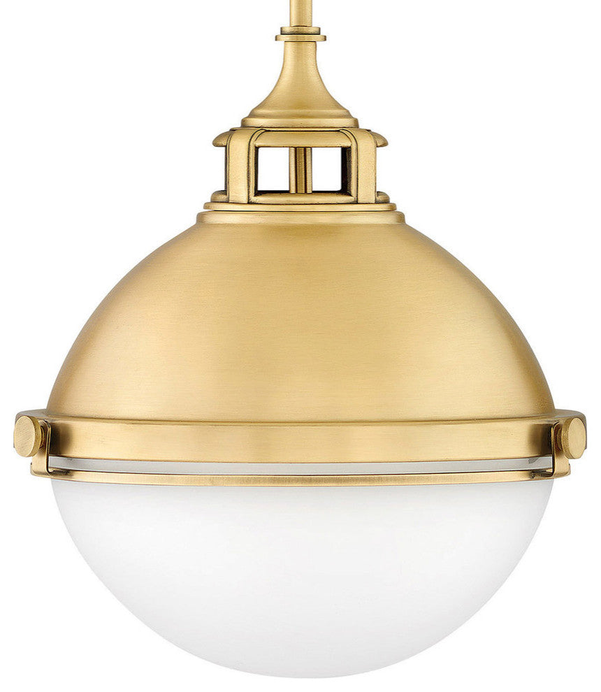 Fletcher Pendant, Satin Brass