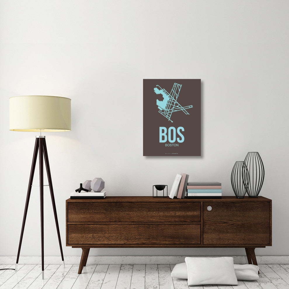 "BOS Boston Poster 2" Fine Art Print