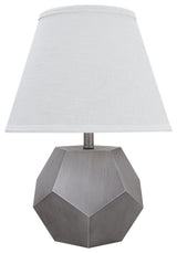 40179-11, 17" Metal Table Lamp, Painted
