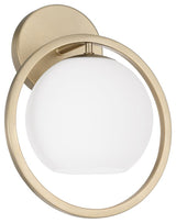 Capital Lighting 657411-559 Zeek 12" Tall Wall Sconce - Matte Brass