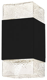 Quoizel SAX8305 Saxton 10" Tall LED Outdoor Wall Sconce - Matte Black