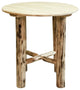 Montana Collection Bistro Table, Clear Lacquer Finish
