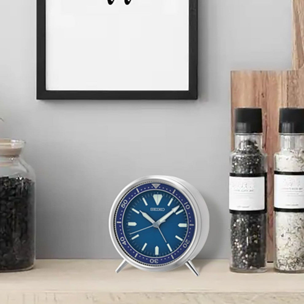 Seiko Mai T Clock, Blue