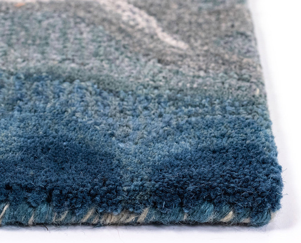 Corsica Water Indoor Rug, Blue, 8'3"x11'6"