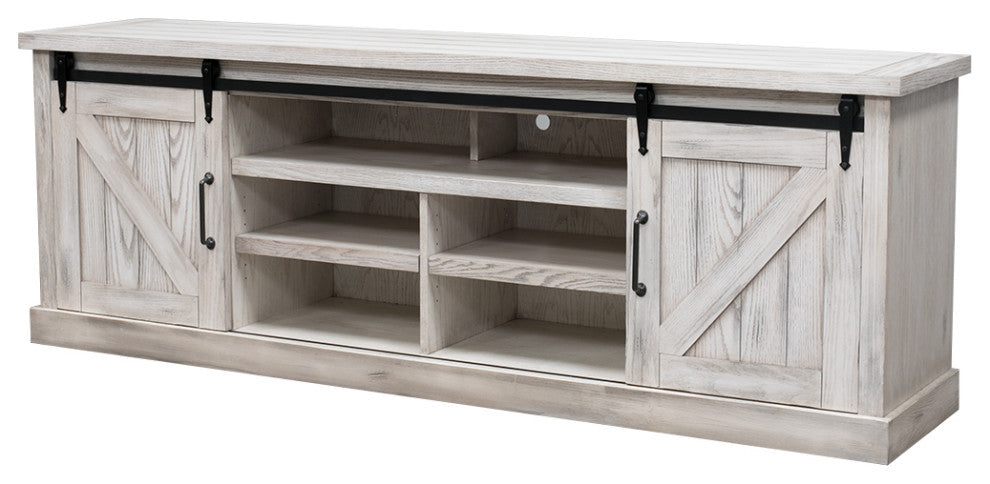Avondale 80" TV Console Barn Door