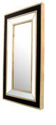 HomeRoots Black and Gold Classic Dressing Mirror