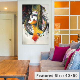 "Between Hope And Despair Gallery" by Minjae Lee, 18x12x1.5"