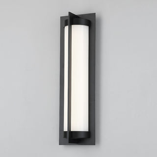 WAC Lighting Oberon 20" LED Outdoor Wall Light in Black