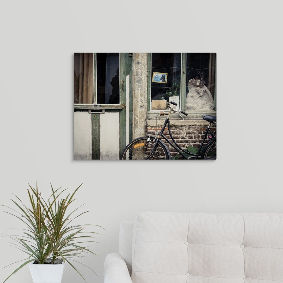 "Beware of the Dog" Wrapped Canvas Art Print, 24"x18"x1.5"