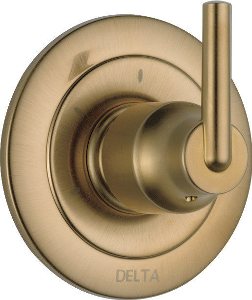 Delta Trinsic 3-Setting 2-Port Diverter Trim, Champagne Bronze, T11859-CZ