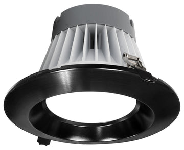 CLR82HWRVS9BK CLR-Select 8", Black, H/O Commercial Canless LED Downlight Kit