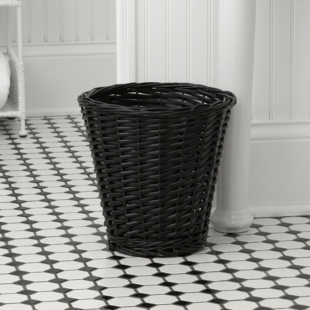 Wicker Waste Basket