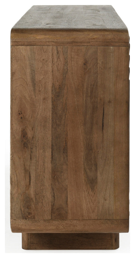 Holmes Four Door Mango Wood Sideboard by Kosas Home