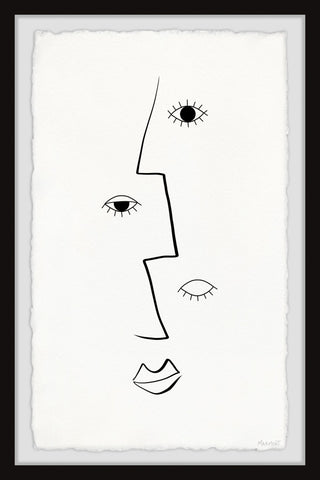 "Watching Eyes" Framed Painting Print, 20x30