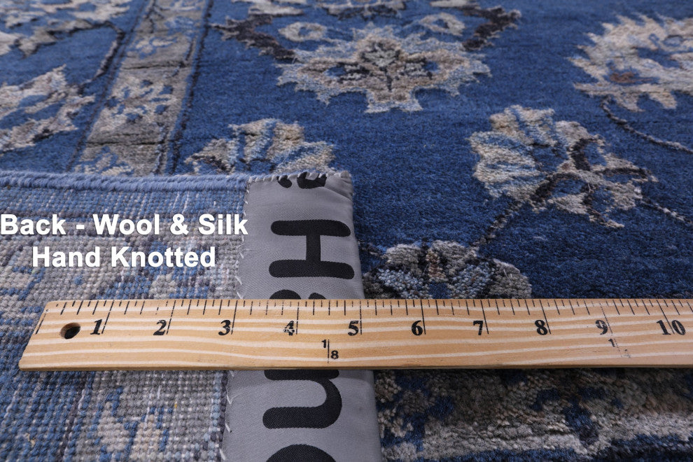 Wool & Silk Persian Handmade Rug 8' 3" X 10' 2" - Q15539