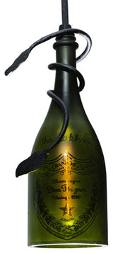 5W Personalized Champagne Bottle Mini Pendant