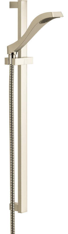 Delta Dryden Single-Setting Slide Bar Hand Shower, Polished Nickel, 57051-PN