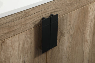 Home Living 22" Modern Natural Oak-Light Bathroom Vanity