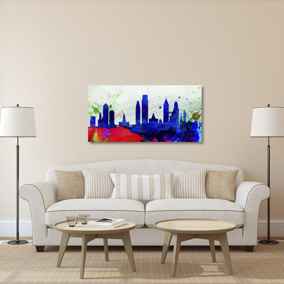 "Philadelphia City Skyline" Fine Art Print