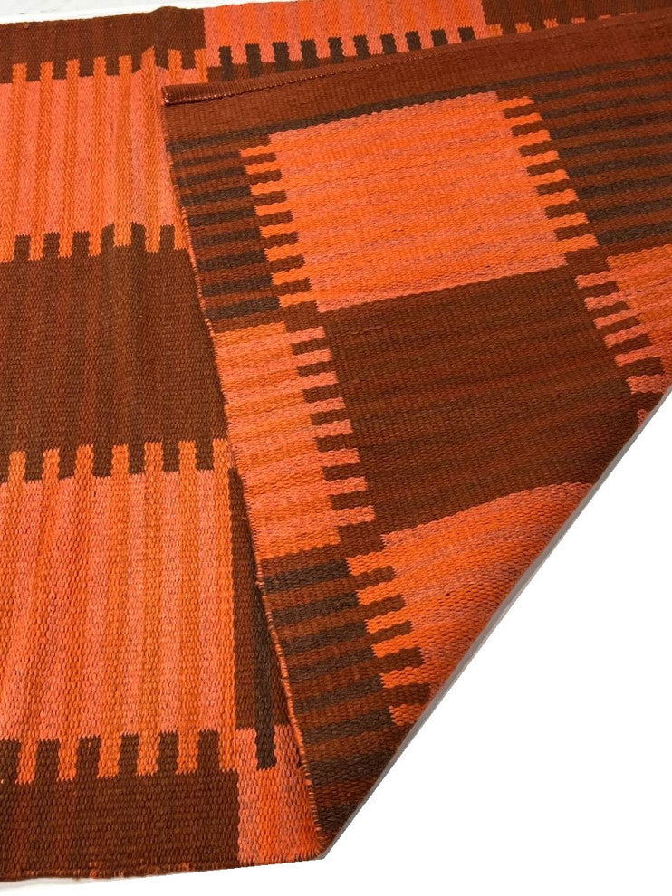 Scandinavian Reversible Over Dyed Rug, 4'x6'
