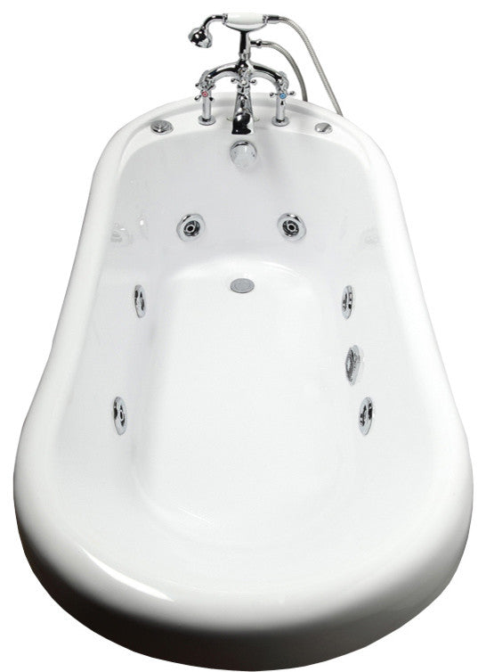 Malibu Free Standing Whirlpool Tub