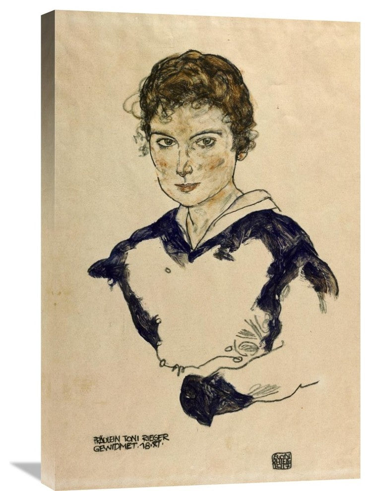 "Portrait Fraulein Toni Rieger" Artwork