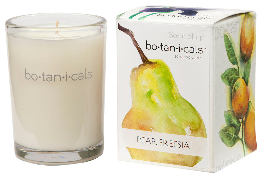 Botanical Candle, Pear Freesia